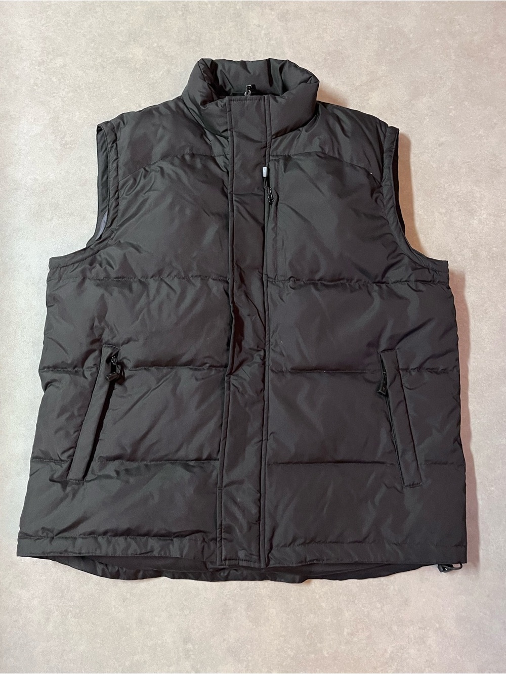 North End Black Quilted Puffer Vest Lightweight Insulated Layer
Large
Like new